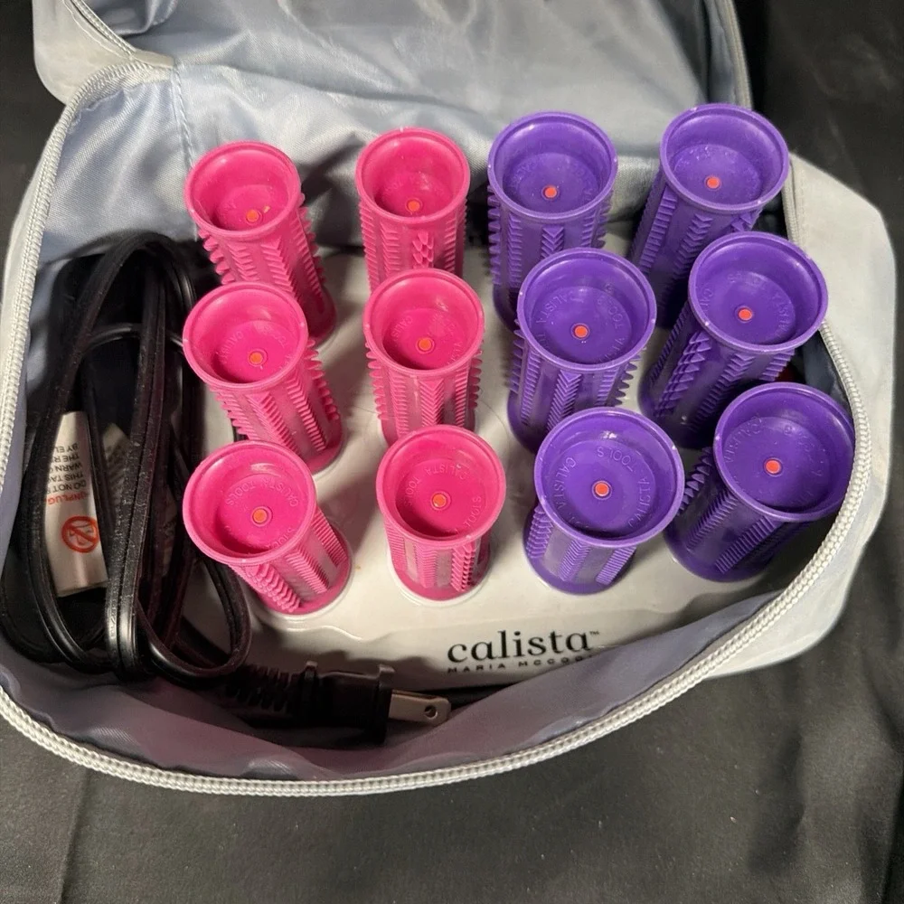 Calista Ion Hot Rollers Set Maria McCool Short Length Tested Works